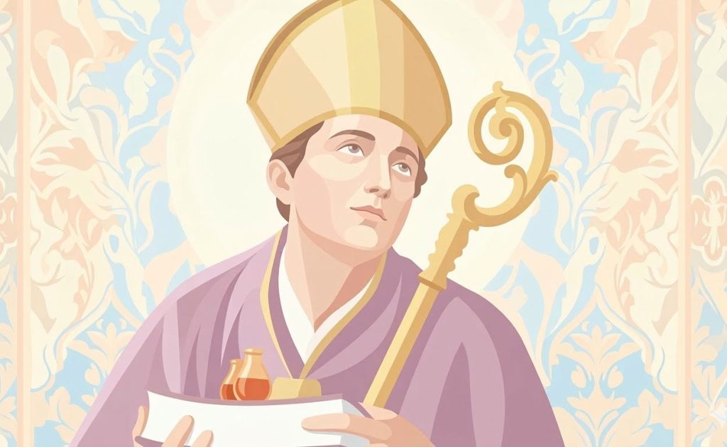Saint Janvier - Illustration prière catholique